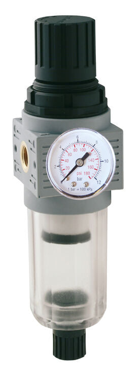 1/4" Waterafsch., drukregelaar, manometer