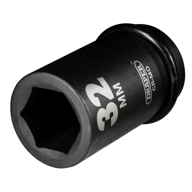 1" Krachtdop, 32mm lang
