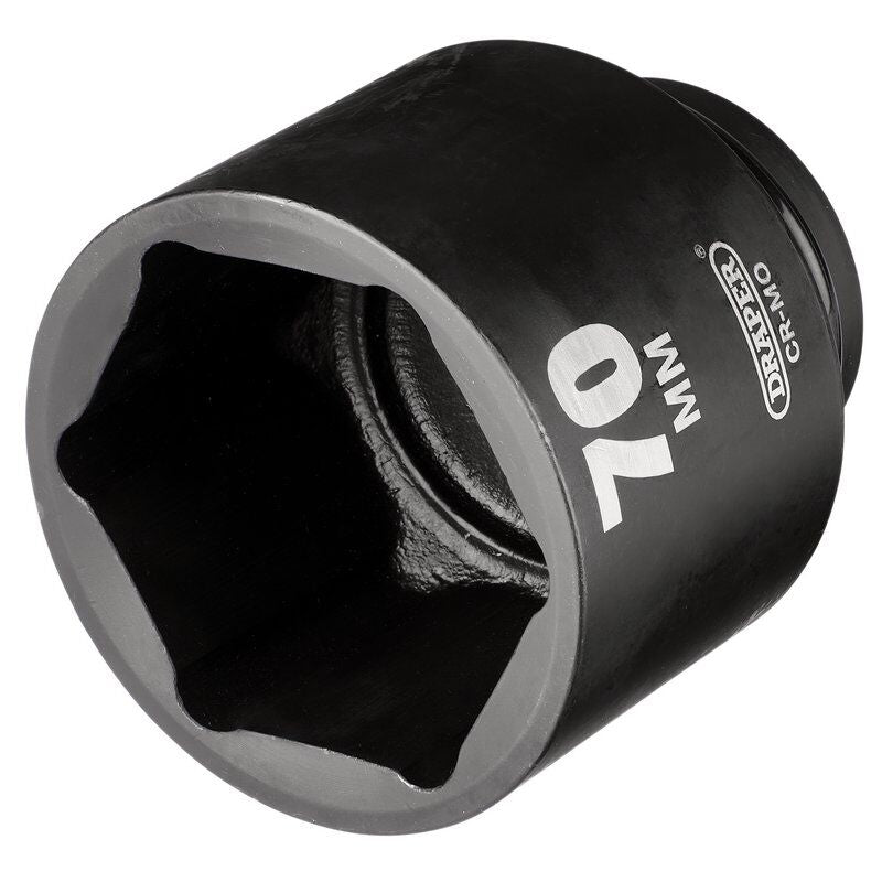 1" Krachtdop, 70mm lang