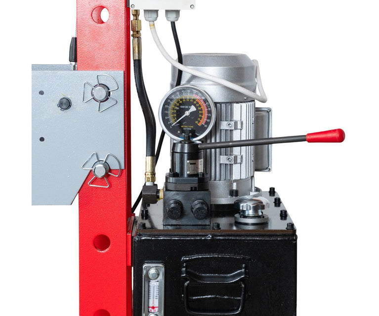 Elektro-hydraulische werkplaatspers 50T mobiele cilinder MW Tools