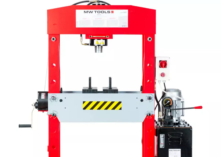 Elektro-hydraulische werkplaatspers 50T mobiele cilinder MW Tools