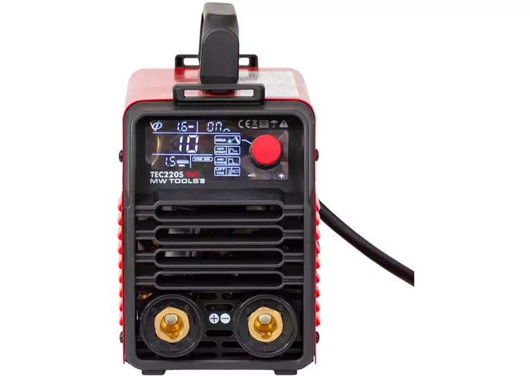 Electrode inverter LCD 220A 230V + accessoires MW Tools