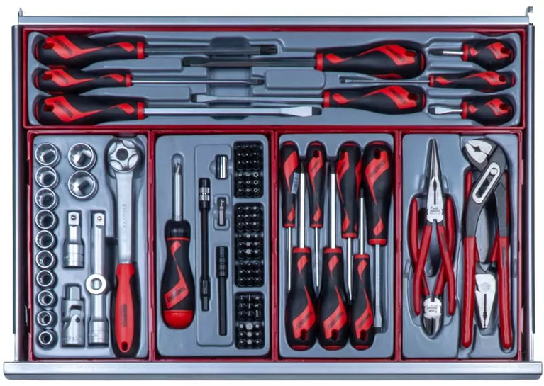 Gereedschapswagen Moto set 396 dlg Teng Tools