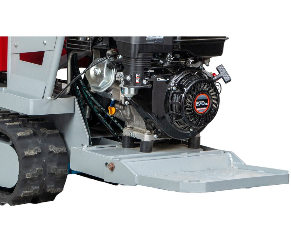 Hydrostatische mini rupsdumper kipbak 500kg 9pk Torros