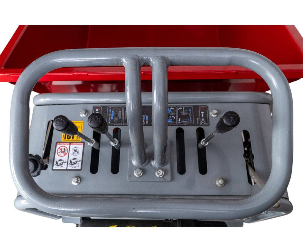 Hydrostatische mini rupsdumper kipbak 500kg 9pk Torros