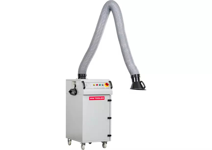 Mobiele lasrook- en oliemist afzuiging 2000M³/h 1,3KW 230V MW Tools