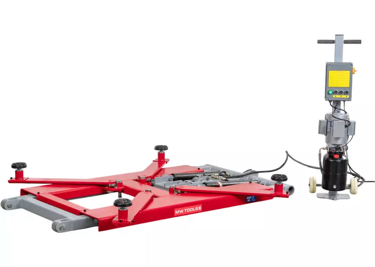 Mobiele schaarhefbrug 3T 1287mm 230V MW Tools