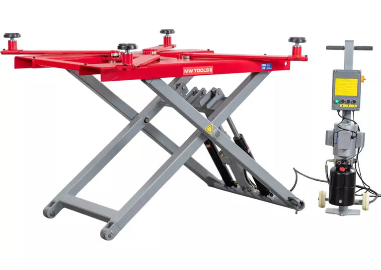 Mobiele schaarhefbrug 3T 1287mm 230V MW Tools