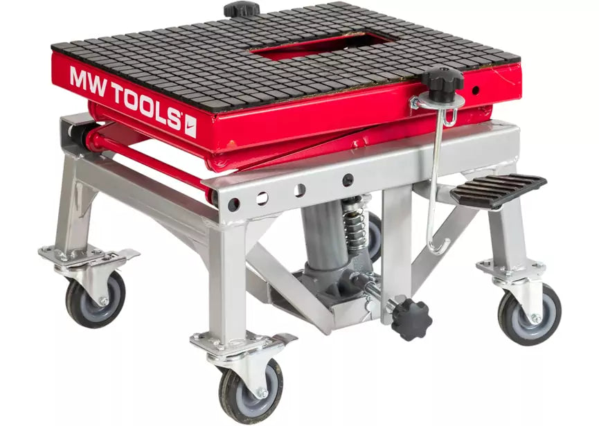 Motorlift hydraulisch 135 kg 345 – 870 mm MW Tools