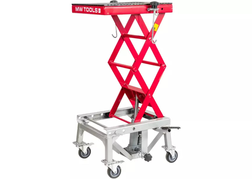 Motorlift hydraulisch 135 kg 345 – 870 mm MW Tools