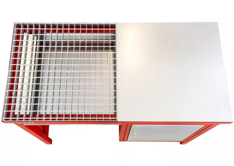 Lastafel 120 cm - met kast MW Tools