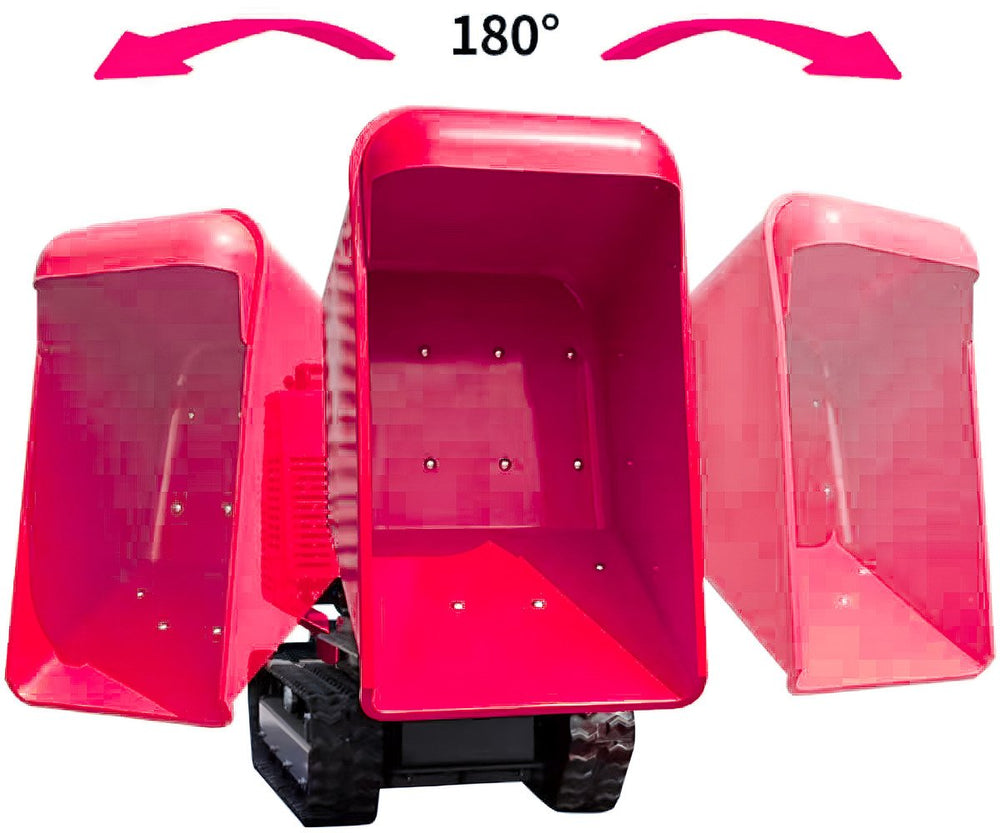 Hydrostatische rupsdumper 1200 kg 13,5 pk 180° draaibare bak elektrische start Torros