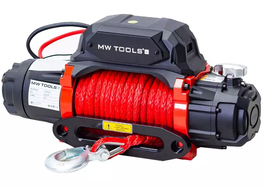 Lier 12V 5443kg 26m kabel synthetisch draadloze afstandsbediening MW Tools