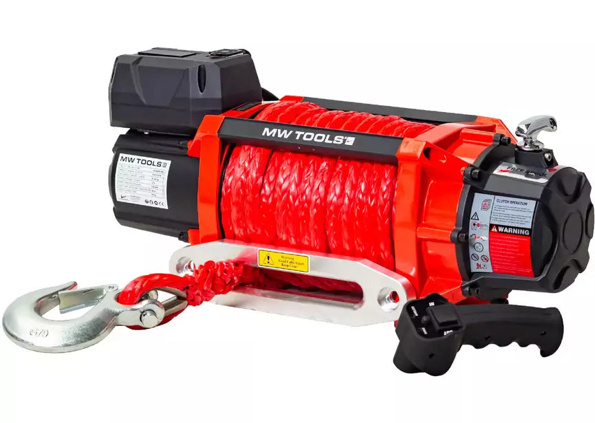 Lier 24V 8164 kg 22m synthetische kabel draadloze afstandsbediening MW Tools