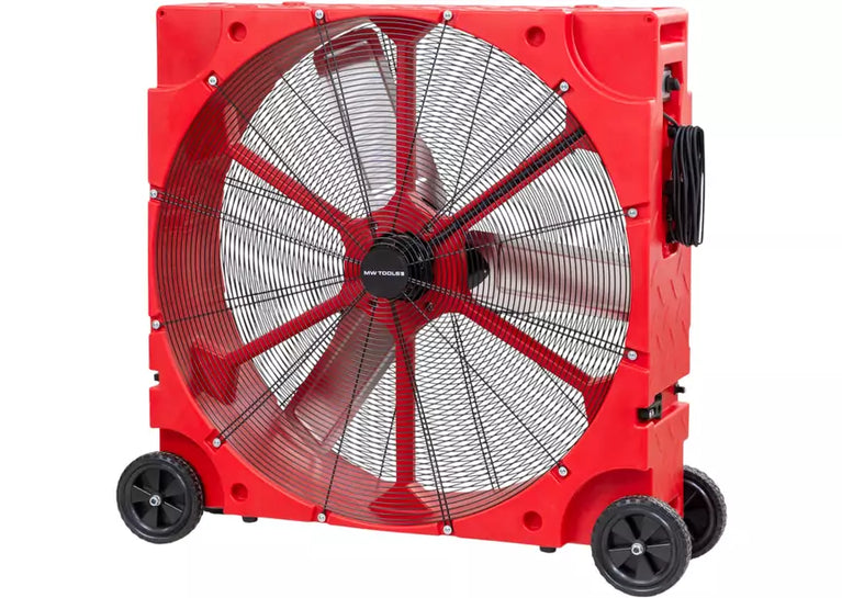 Mobiele ventilator PE Ø915mm 270W 230V MW Tools