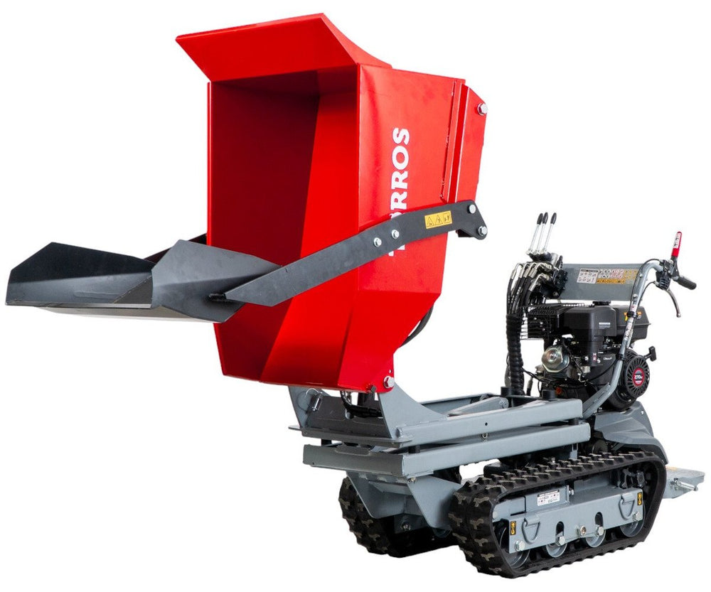 Mini schaardumper schop kipbak 500 kg 9pk 6+2R snelheden Torros