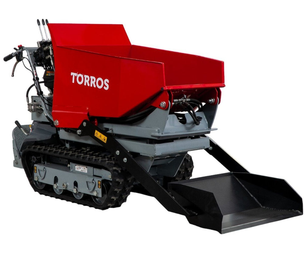 Mini schaardumper schop kipbak 500 kg 9pk 6+2R snelheden Torros