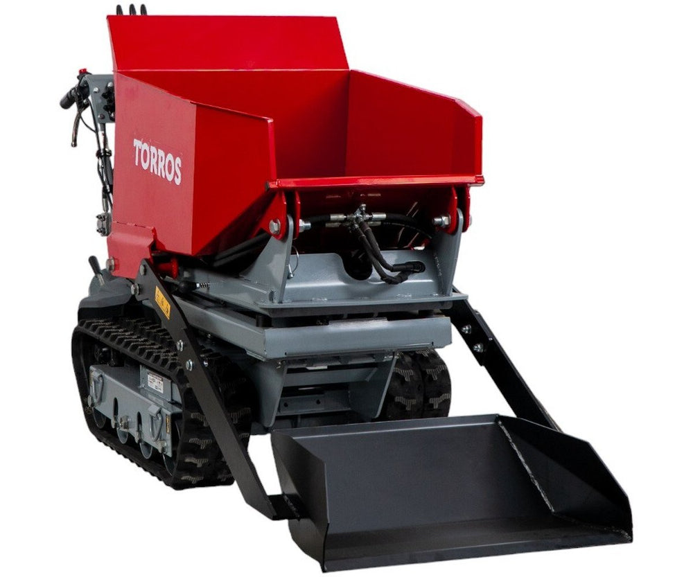 Mini schaardumper schop kipbak 500 kg 9pk 6+2R snelheden Torros
