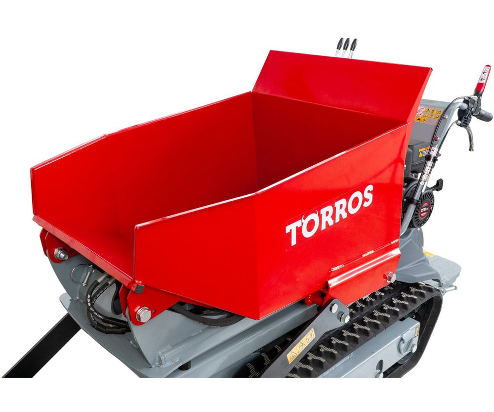 Mini schaardumper schop kipbak 500 kg 9pk 6+2R snelheden Torros