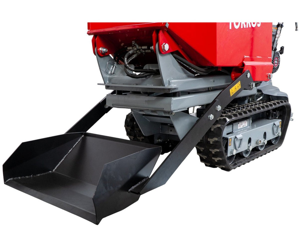 Mini schaardumper schop kipbak 500 kg 9pk 6+2R snelheden Torros