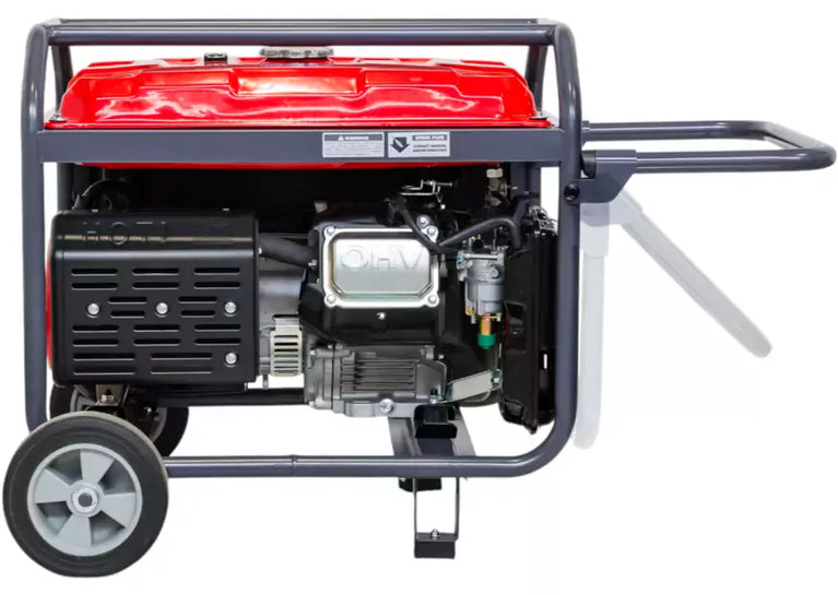Benzine generator 9,0 kW 3x400 V en 230 V elektrische start 25 l tank MW Tools
