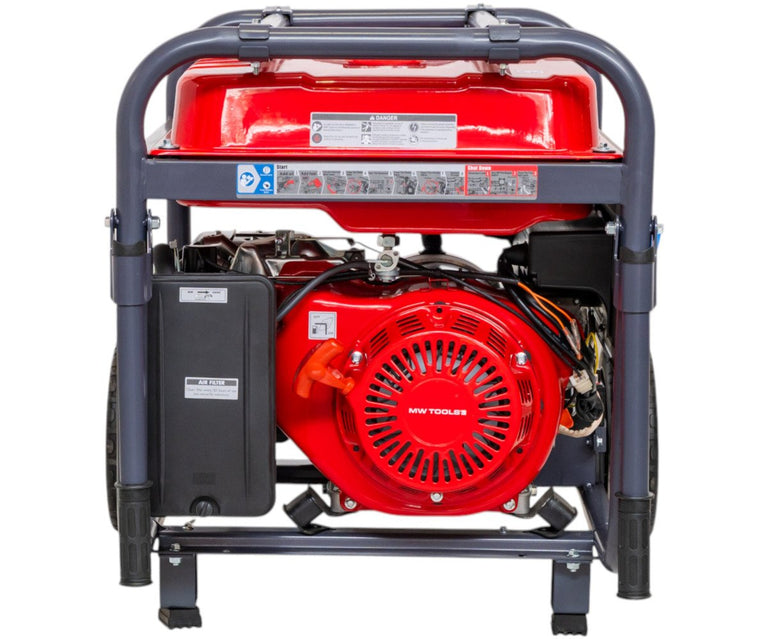 Benzine generator 11,0 kW 3x400 V – 230 V elektrische start 40 liter tank MW Tools