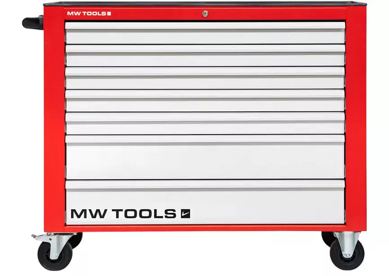 Gevulde brede gereedschapswagen EV STARTER 265-delig MW Tools