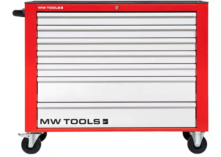 Gevulde brede gereedschapswagen EV STARTER 265-delig MW Tools