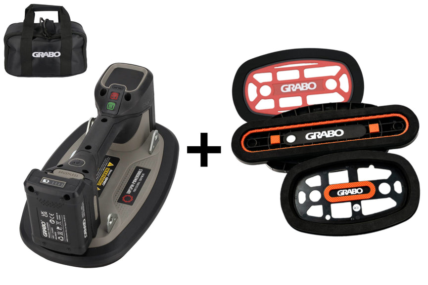 Grabo Pro Brushless in Tas – Complete set + Grabo Seal Deal