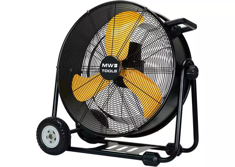Mobiele ventilator variabele snelheid ø600mm 120W 230V DC motor MW Tools