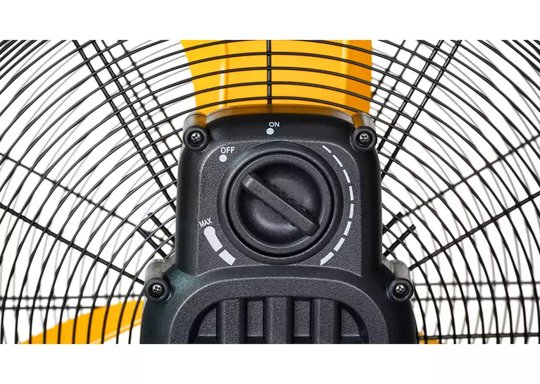 Mobiele ventilator variabele snelheid ø600mm 120W 230V DC motor MW Tools