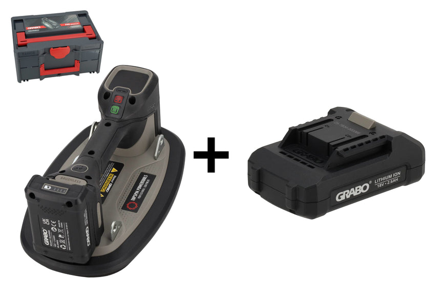 Grabo Pro Brushless in Koffer – Complete set + Extra Accu