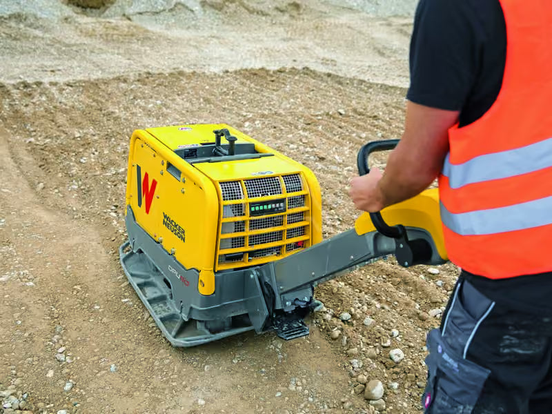 Wacker Neuson DPU 110 Lem 870 Trilplaat