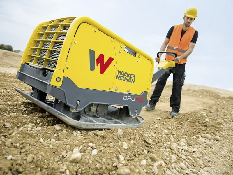 Wacker Neuson DPU 110 Lem 870 Trilplaat