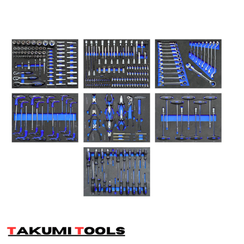 Takumi Tools Gereedschapswagen - 7 Lades gevuld