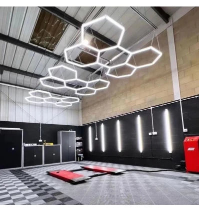 168W RA95 Hexagon LED 5 vakken complete set