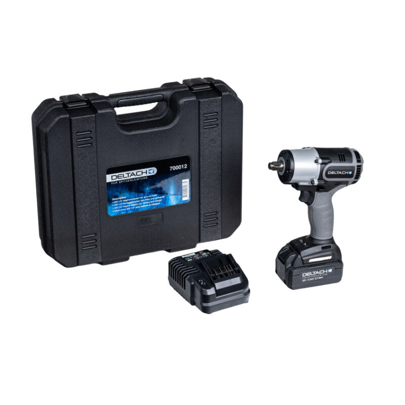 20V Accu slagmoersleutel 1/2", 950Nm, L/R, 0-1850rpm, incl 1 accu