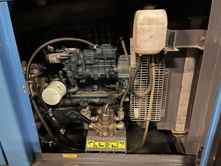 Atlas Copco QAS 40 40 kVA generatorset aggregaat stroomgroep.