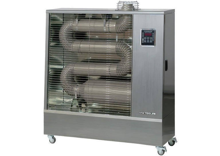 Infrarood dieselstraler Pro 13 kW silver 140-750 m³ MW Tools