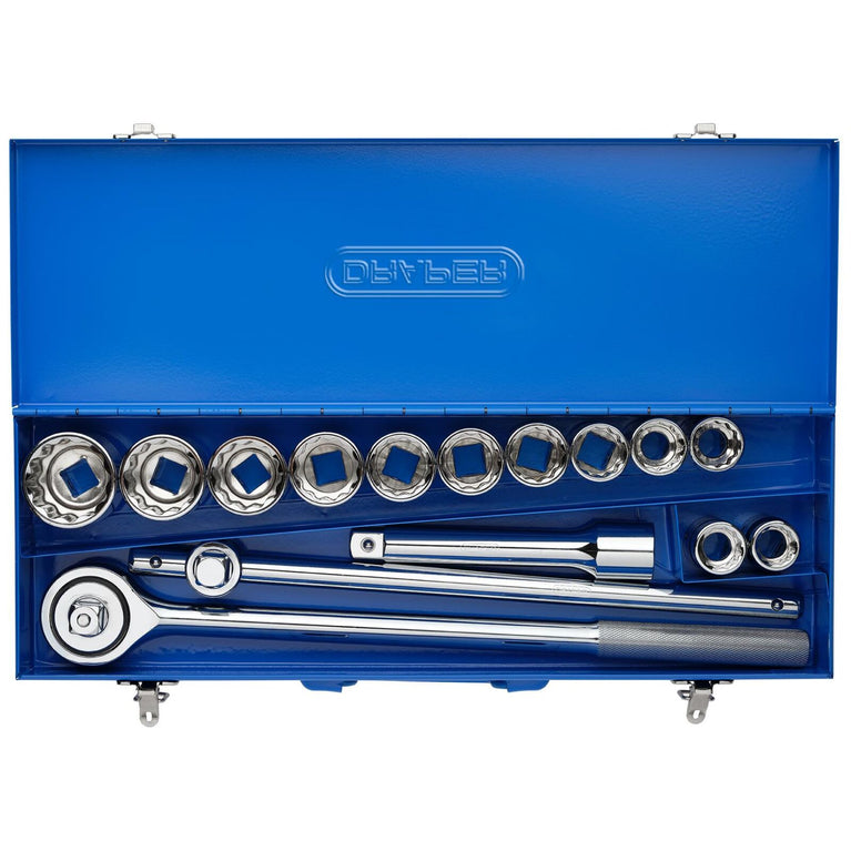 3/4" Doppenset, 15dlg