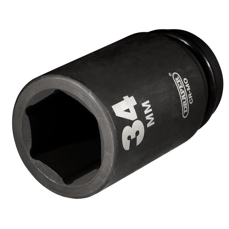 3/4" Krachtdop, 34mm lang