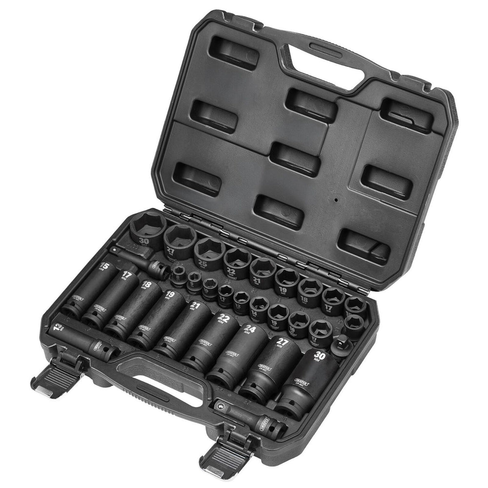 3/8"+1/2" Krachtdoppenset, 32dlg