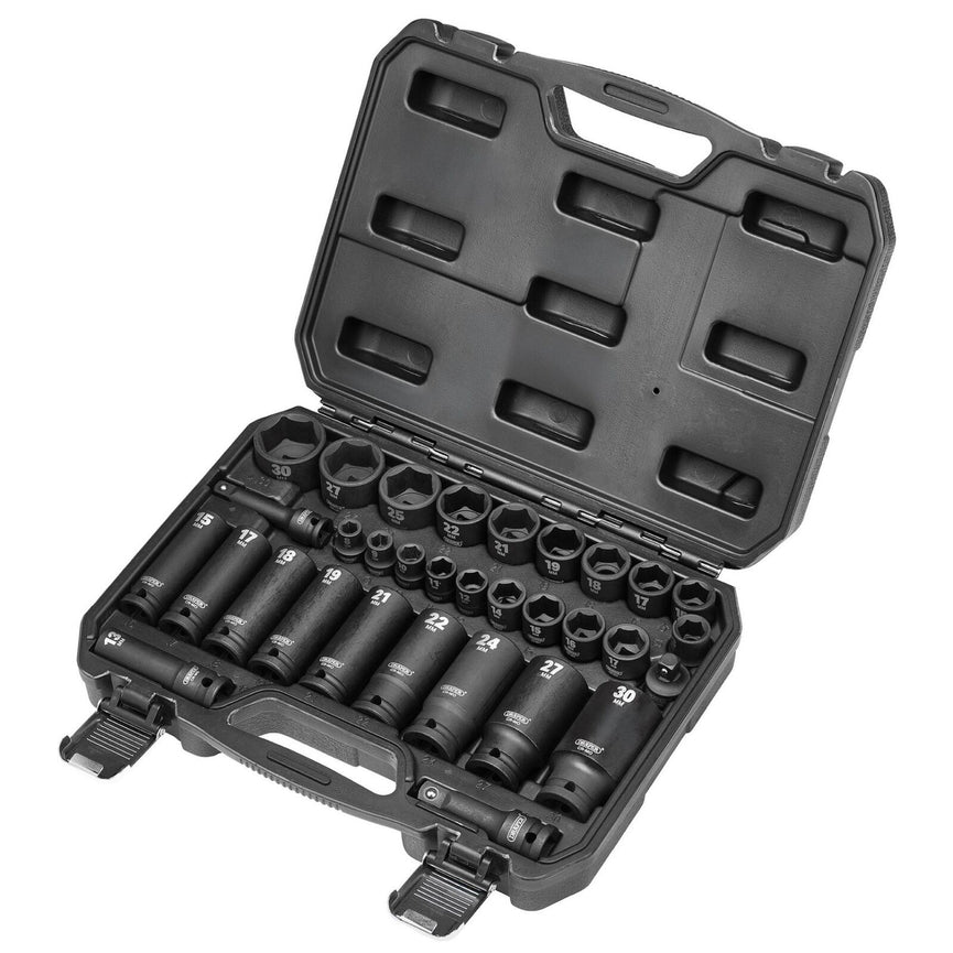 3/8"+1/2" Krachtdoppenset, 32dlg