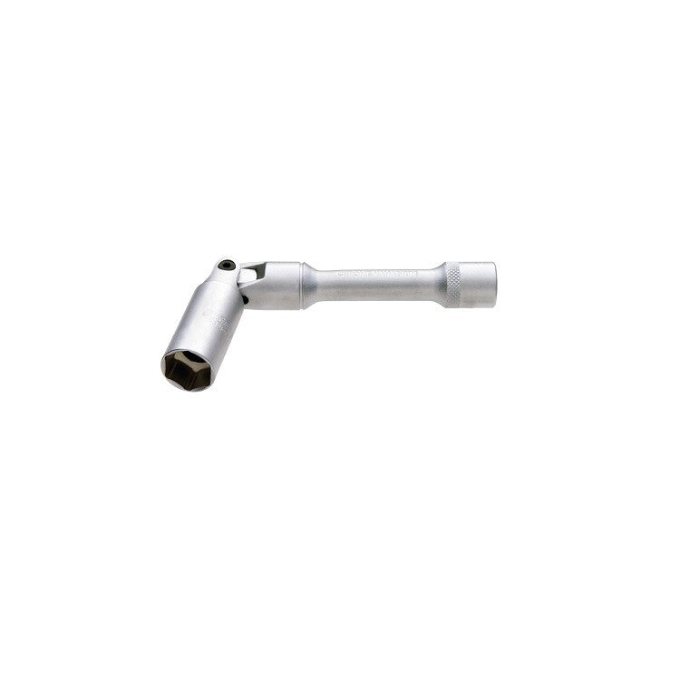 3/8" Bougiedop XL met kniegewricht, 10mm