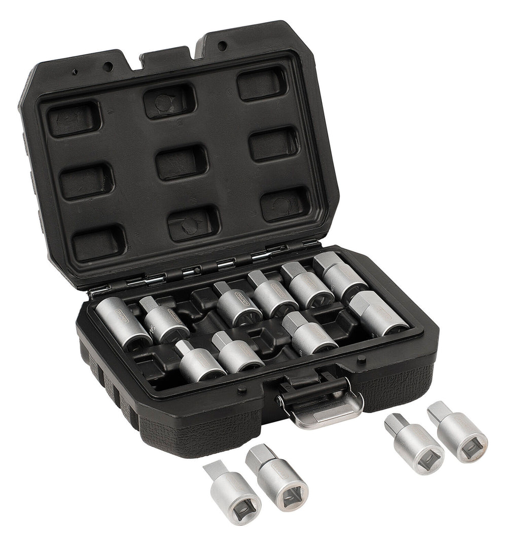 3/8" Carterplug doppenset, 14dlg