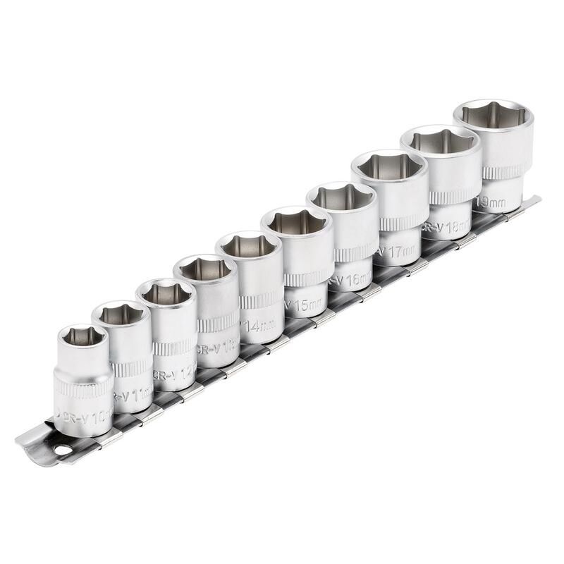 3/8" Doppenrail, 10dlg