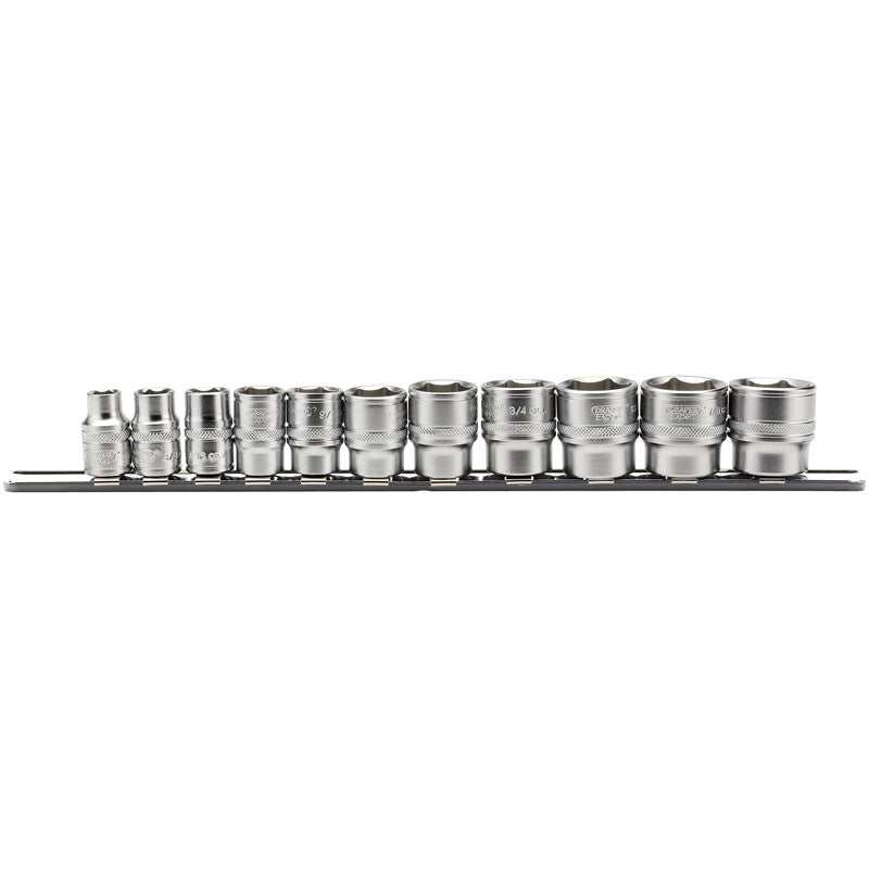 3/8” Doppenrail kort INCH, 11dlg