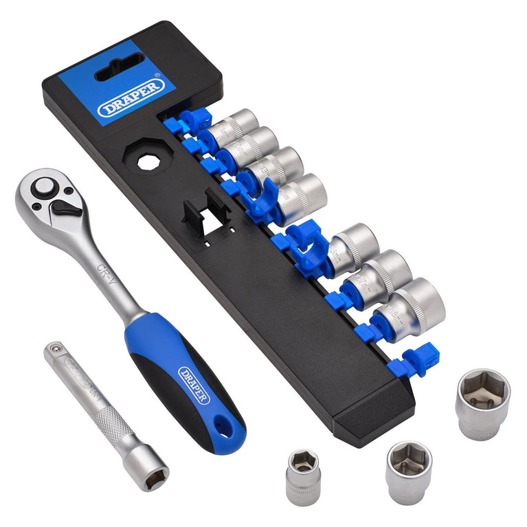 3/8" Doppenset, 12dlg