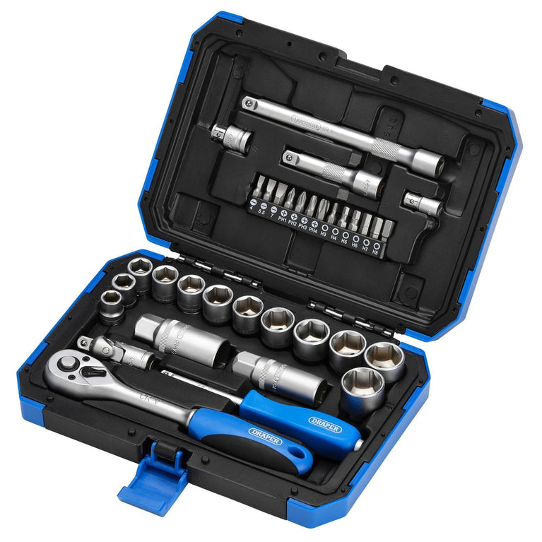 3/8" Doppenset, 34dlg