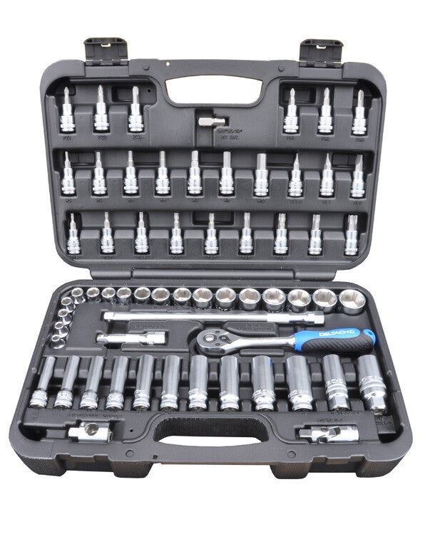 3/8" Doppenset, 61dlg